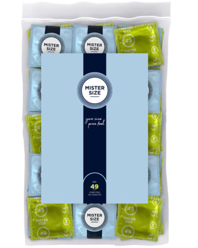 Mister Size - Condom Size S 49 mm (100 Units)