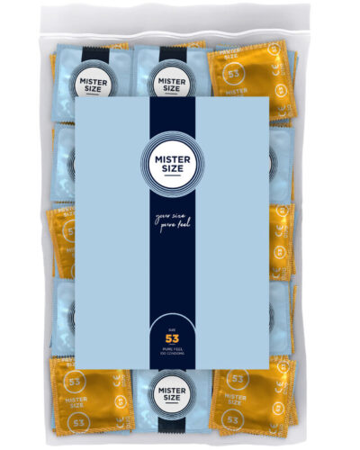 Mister Size - Condom Size M 53 mm (100 Units)
