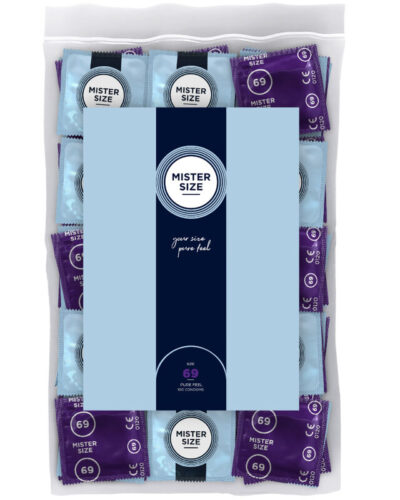 Mister Size - Condoms Size XXXL 69 mm (100 Units)