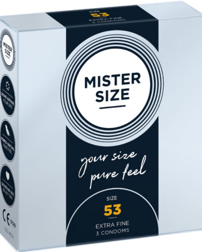 Mister Size - Condom Size M 53 mm (3 Units)