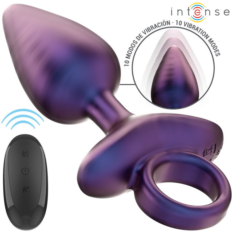 Intense - Michael Vibrating Anal Plug Model 2 Remote Control - Image 2