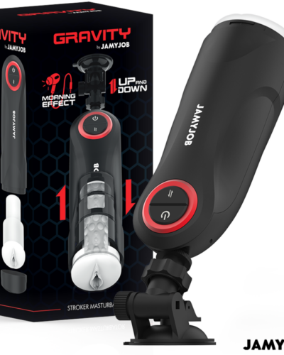 Jamyjob - Gravity Automatic Vagina Masturbator 5 Thrusting Modes And Sound Effect