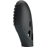 Pretty Love - Gilo Silicone Finger Vibrator Black