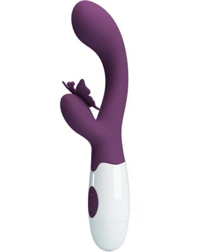 Pretty Love - Butterfly Kiss Rabbit Vibrator G-Spot Stimulator Purple