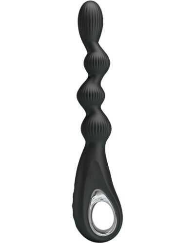 Pretty Love - Federer Anal Vibrator 12 Vibrations Black