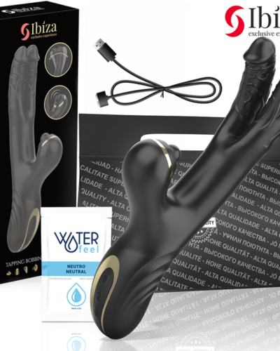 Ibiza - Two Dragons Double Vibrator Black