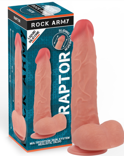 Rockarmy - Liquid Silicone Raptor 24 cm -O- 4.4 cm