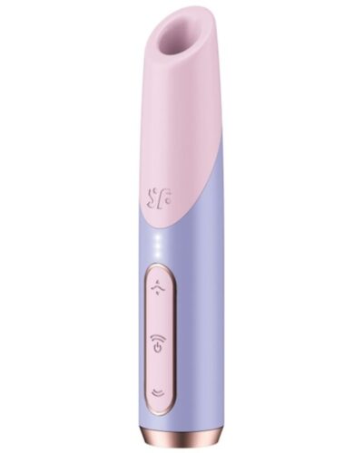 Satisfyer - Bold Kiss Wave Clitoris Stimulator Pink / Violet