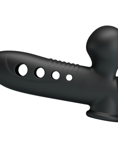 Pretty Love - Crane Penis Sleeve With Airbag Black