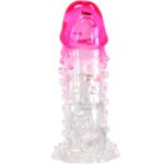 Pretty Love - Wilford Realistic Sheath With Embossed Penis Pink
