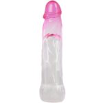 Pretty Love - Neron Realistic 6 cm Extension Sheath For Penis Pink