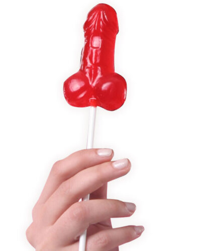 Secretplay - Lollipop Penis Gummy Strawberry