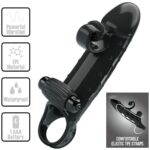 Romance - Vibrating Penis Sleeve Black