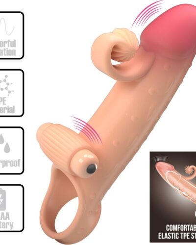 Romance - Vibrating Penis Sleeve Natural
