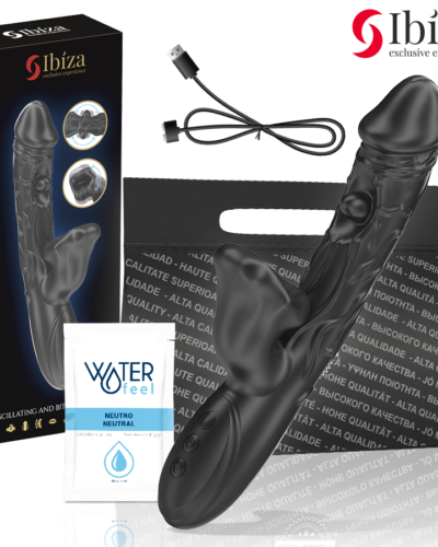 Ibiza - Vibrator And Clitoris Stimulator With Biting And Rotation Effect