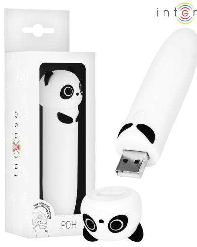 Intense - Poh Panda Vibrating Bullet USB Rechargeable 10 X 2.2 cm
