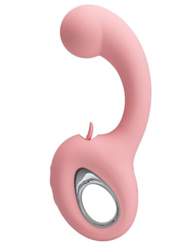 Pretty Love - Erynnyes G-Spot Vibrator + Clitoris Stimulator 10 Vibrations Pink