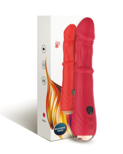 Armony - Thermo-Adjustable Point A Stimulator Vibrator Dildo Red