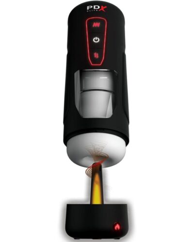 Pdx Elite - Milk Me Hotter Automatic Masturbator With Thrusting And Heat Effect Vibration