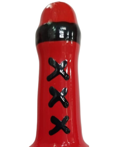 Condomerie - Handpainted Novelty Condoms Amsterdam Red