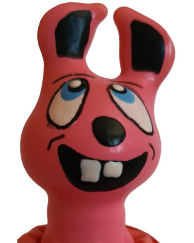 Condomerie - Handpainted Novelty Condoms Laughing Pink Hare