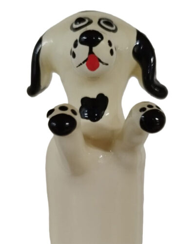 Condomerie - Handpainted Novelty Condoms Happy White Dog XL