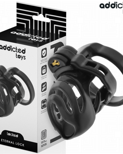 Addicted Toys Locked - Eternal Lock Penis Cage 9 cm