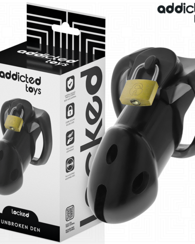 Addicted Toys Locked - Unbroken Den Penis Cage 9.8 cm
