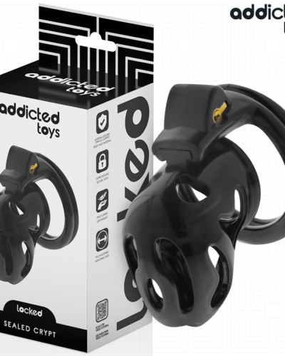 Addicted Toys Locked - Sealed Crypt Penis Cage 8 cm