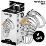 Addicted Toys Locked - Iron Cell Metal Penis Cage Size M