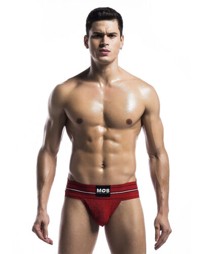 Mob - Classic Red Thong Size S