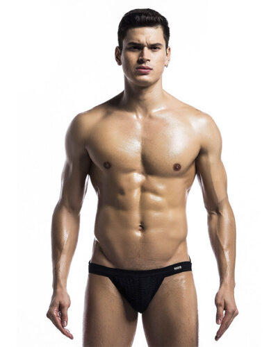 Mob - Fetish Jockstrap Swimsuit Black Size M