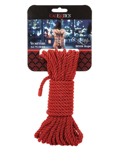 Calexotics - Scandal Red BDSM Rope 10 M