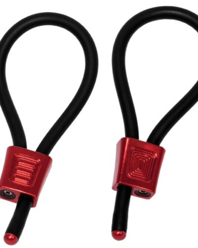 Electrastim - Prestige Electra Loops Adjustable Cock Rings Red