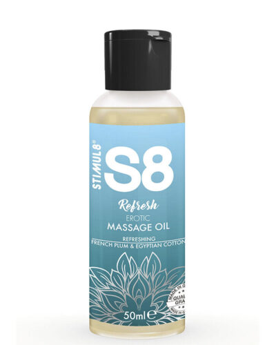 Stimul8 - S8 Refresh Erotic Cotton Massage Oil 50 ml