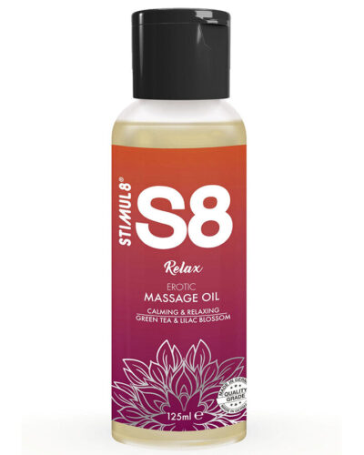 Stimul8 - S8 Relax Green Tea Massage Oil 125 ml