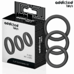 Addicted Toys - Set Of Flat Silicone Rings