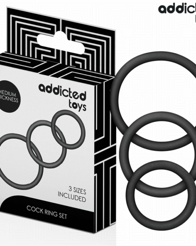 Addicted Toys - Set Of Silicone Rings Model 2