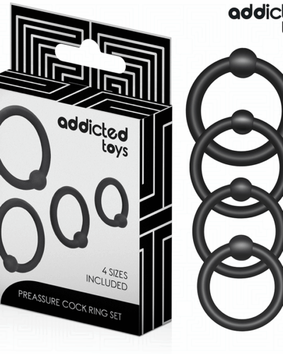Addicted Toys - Set Of Pressure Silicone Rings