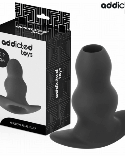 Addicted Toys - Hollow Anal Plug Silicone Size XL 13.9 cm