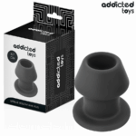 Addicted Toys - Extreme Hollow Anal Plug Silicone Size M 8.7 cm