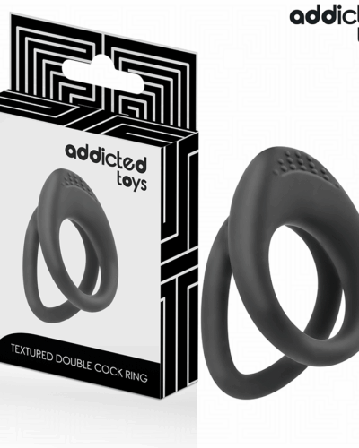Addicted Toys - Double Textured Penis Ring