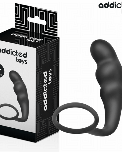 Addicted Toys - Anal Plug With Ring Silicone Model 4