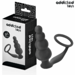 Addicted Toys - Anal Plug With Ring Silicone Model 5