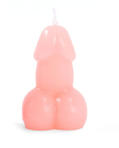 Diablo Picante - Penis Shaped Candle In Pink Color