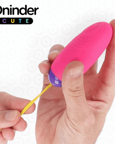 Oninder Cute - Love Pleasure Vibro-Wave Tapping Silicone Egg - Free Global App