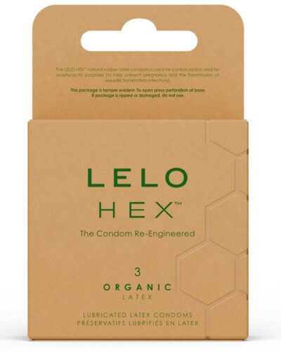 Lelo - Hex Organic Condom Box 3 Units
