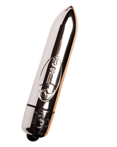 Rocks-Off - Ro-80 Chrome Vibrating Bullet Silver