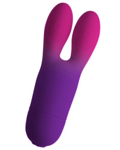 Rocks- Off - Glo-Girl Bunny Purple Flexible Vibrator