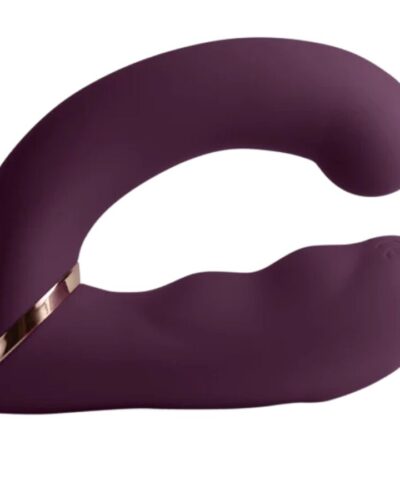 Rocks-Off - Gemini Dual Vibrator G-Spot Clitoris Stimulator Purple